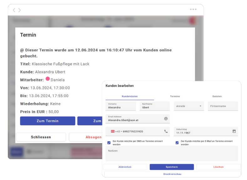Online Terminverwaltung