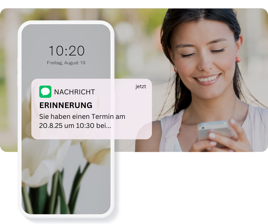 Terminerinnerung für Kunden